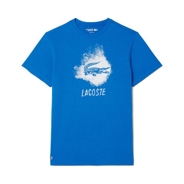 Lacoste Sport Graphic Blue T-Shirt