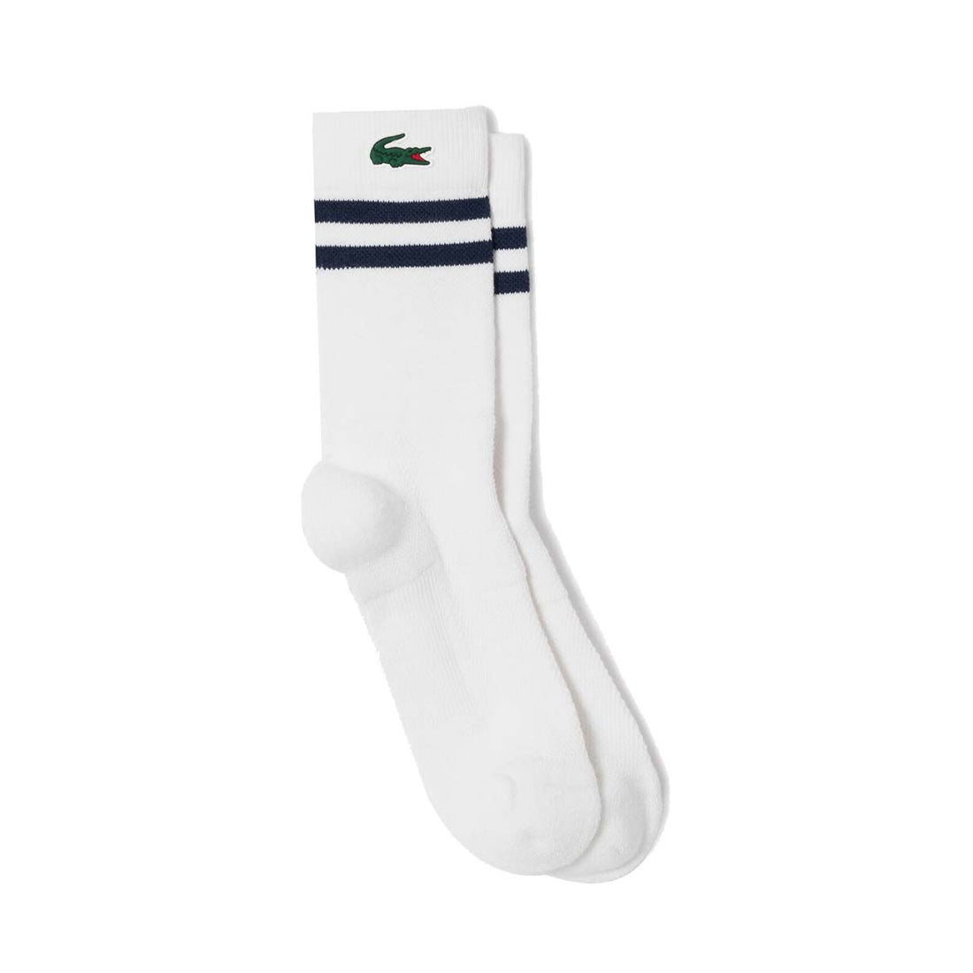 Lacoste Sport Jersey White Socks