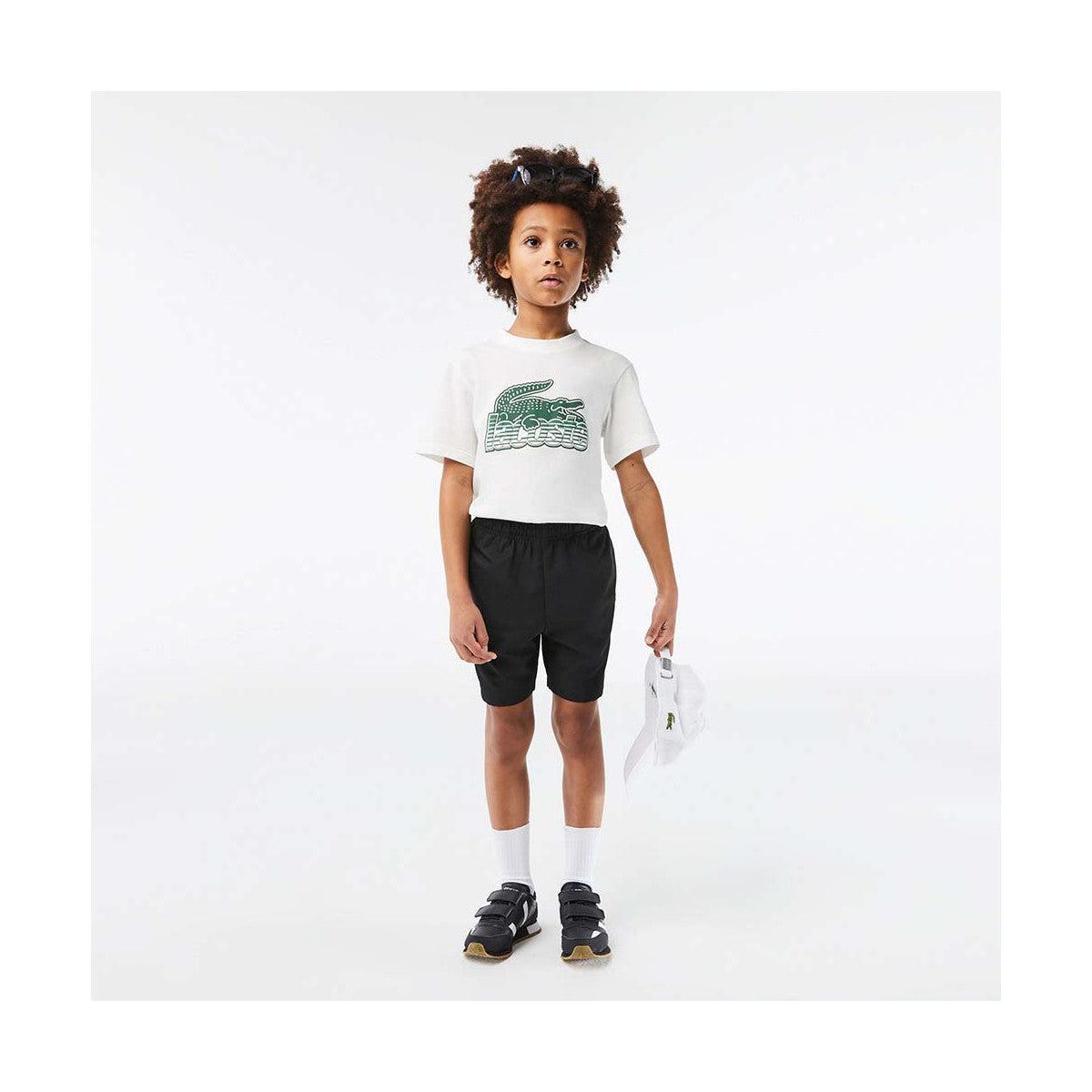 Lacoste Sport Junior Black Shorts – 3