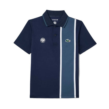 Lacoste Sport Roland Garros Junior Navy Blue polo