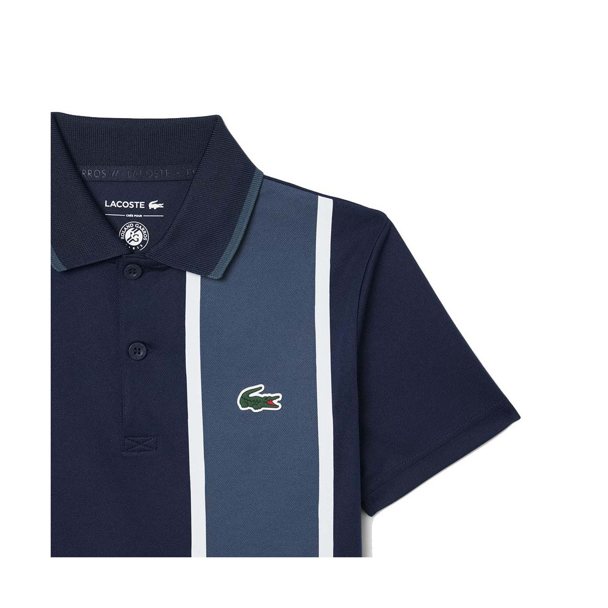Lacoste Sport Roland Garros Junior Navy Blue polo – 3