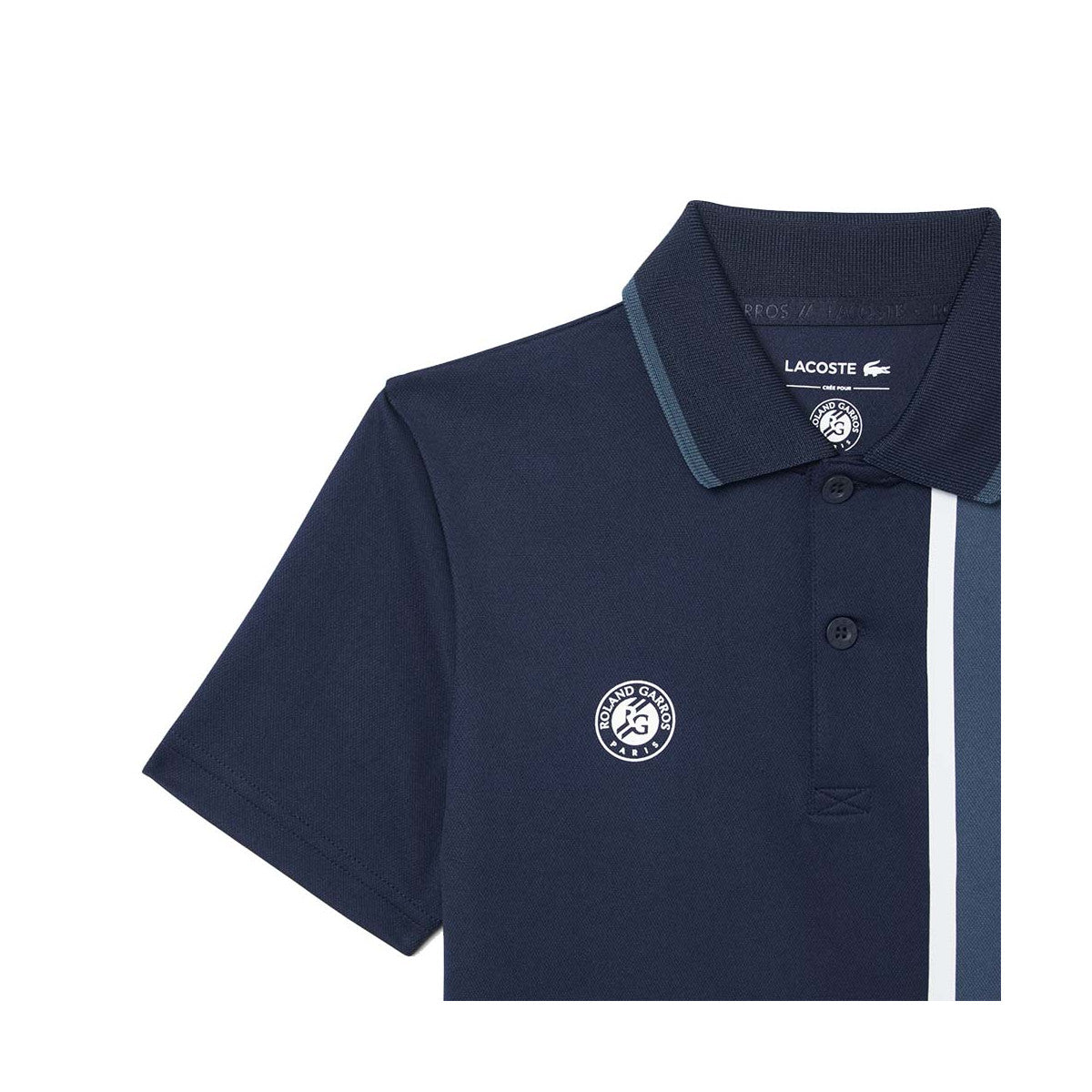 Lacoste Sport Roland Garros Junior Navy Blue polo – 4