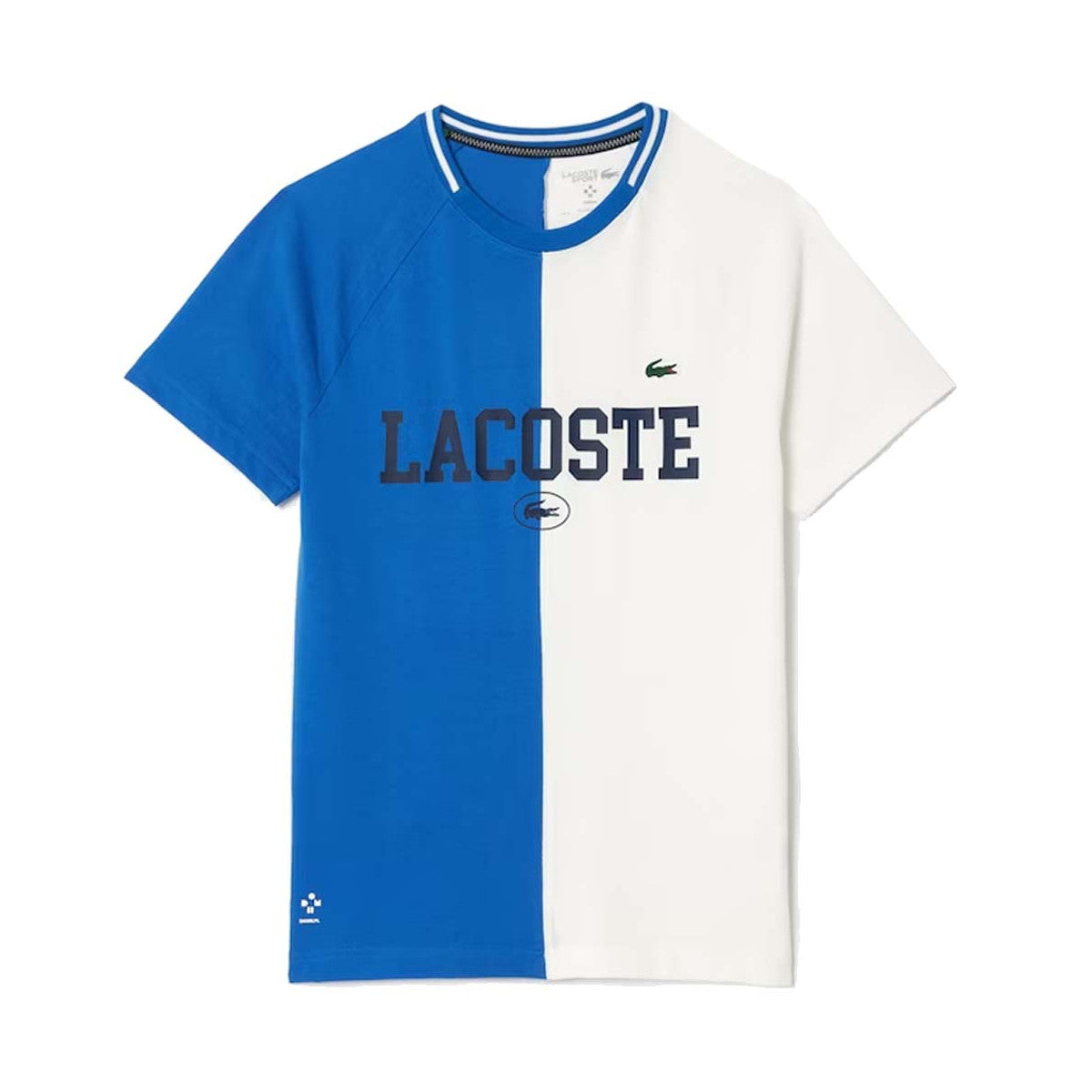 Lacoste Sport x Daniil Medvedev Blue / White T-Shirt