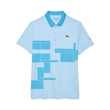 Lacoste Tennis Novak Djokovic Fan Light Blue Polo