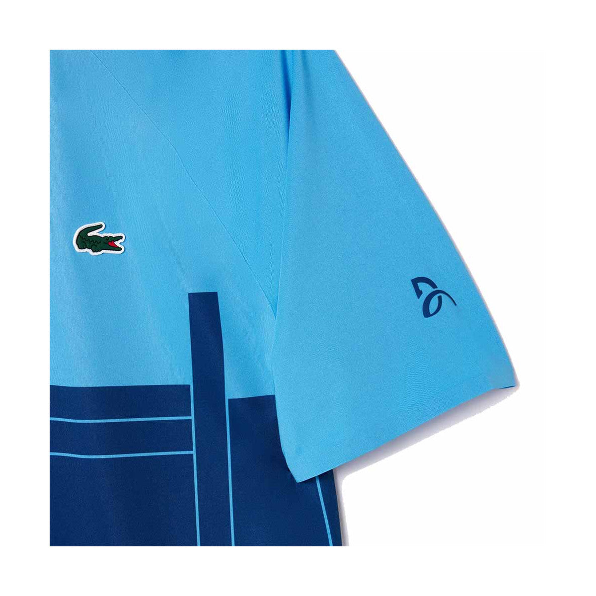 Lacoste Tennis Novak Djokovic Player Blue / Navy Polo – 4