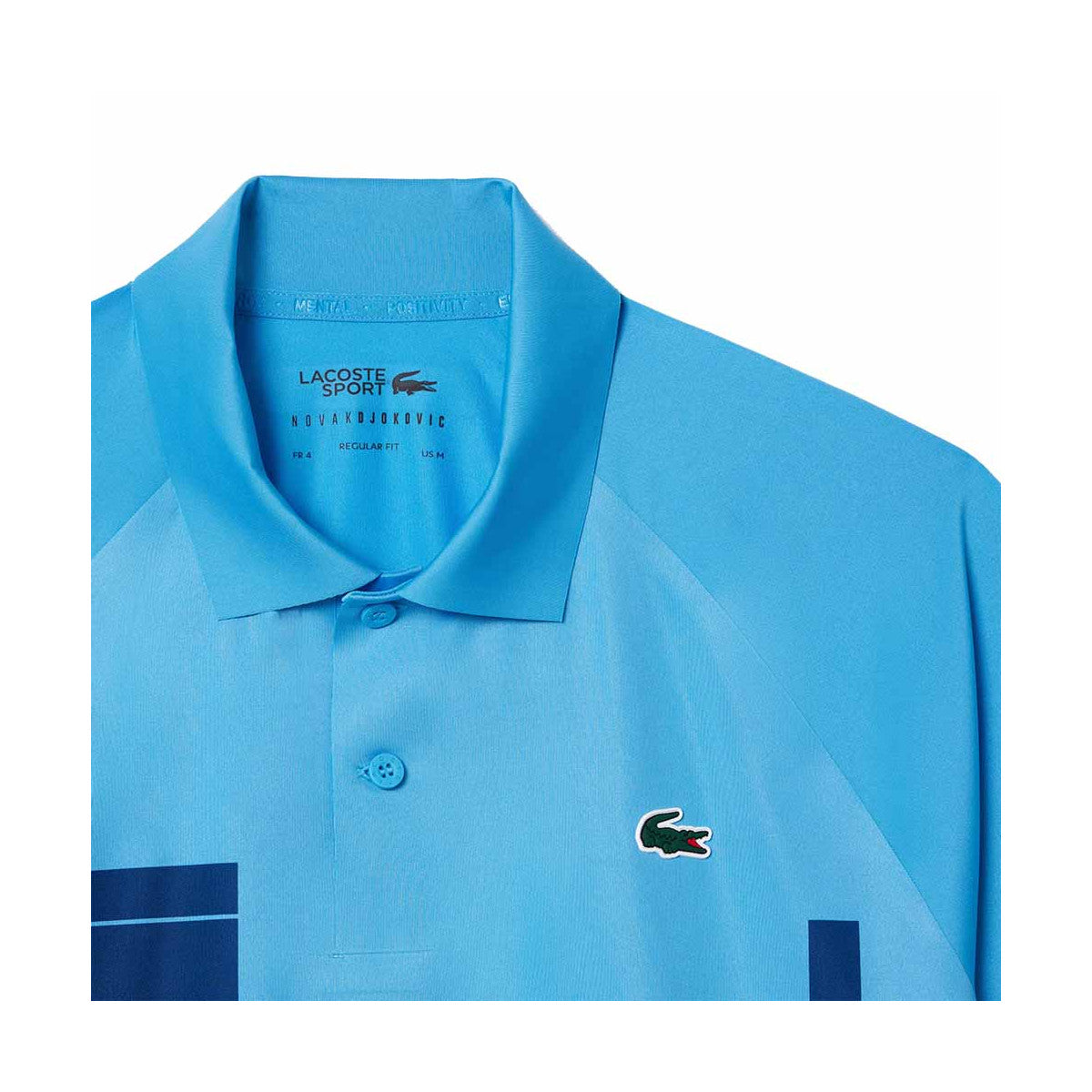 Lacoste Tennis Novak Djokovic Player Blue / Navy Polo – 3