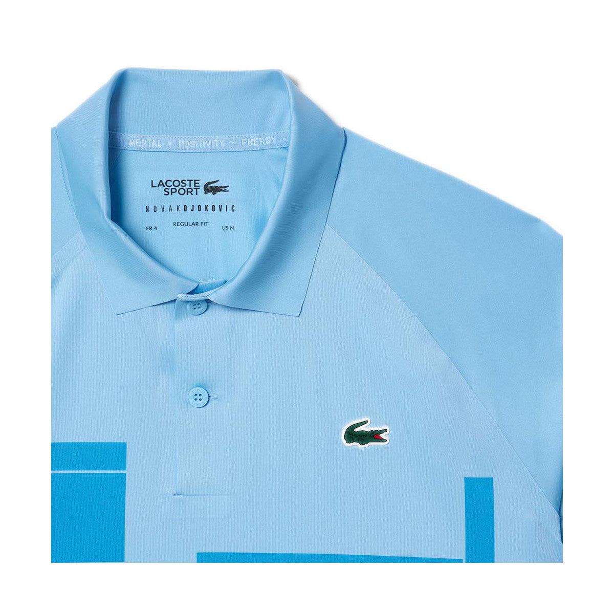 Lacoste Tennis Novak Djokovic Player Blue Polo – 4