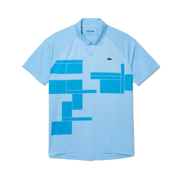 Lacoste Tennis Novak Djokovic Player Blue Polo