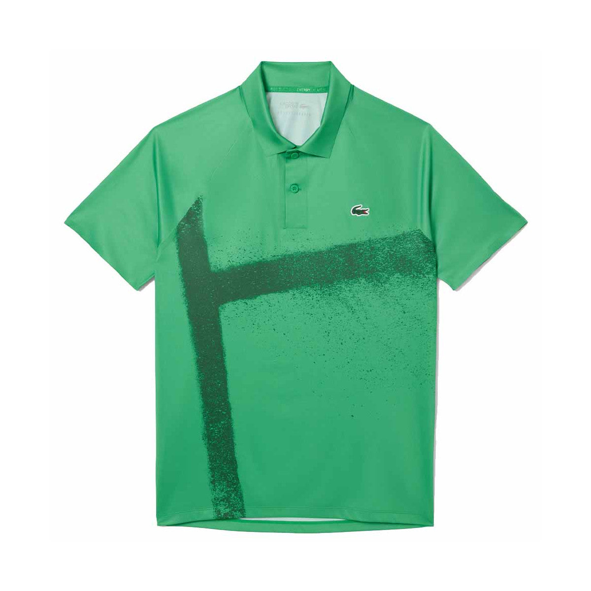 Lacoste Tennis Novak Djokovic Player Green / White Polo