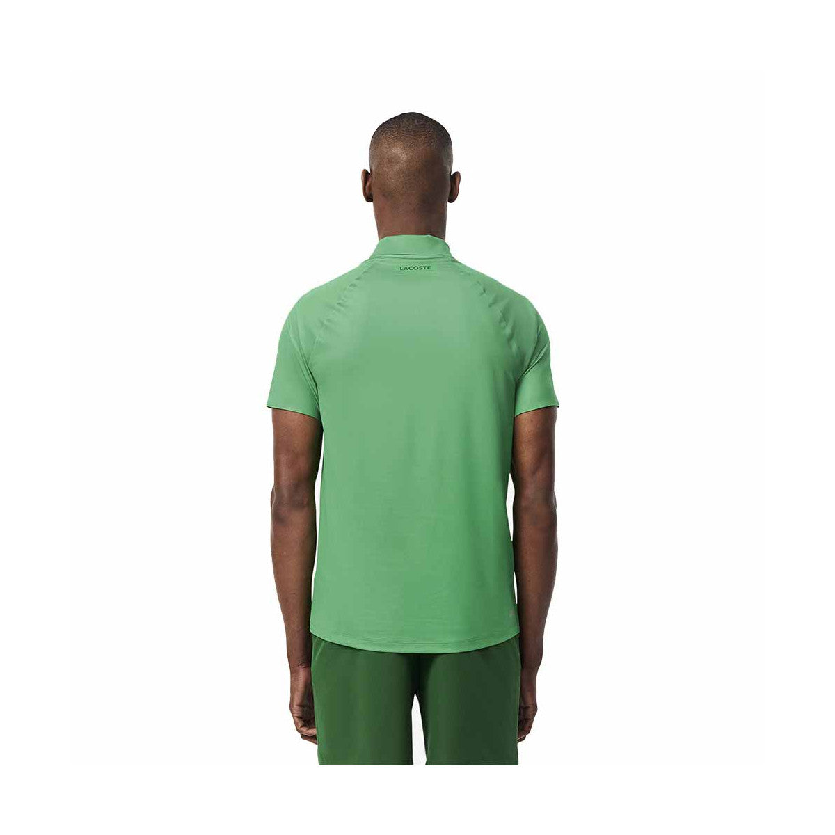 Lacoste Tennis Novak Djokovic Player Green / White Polo – 4