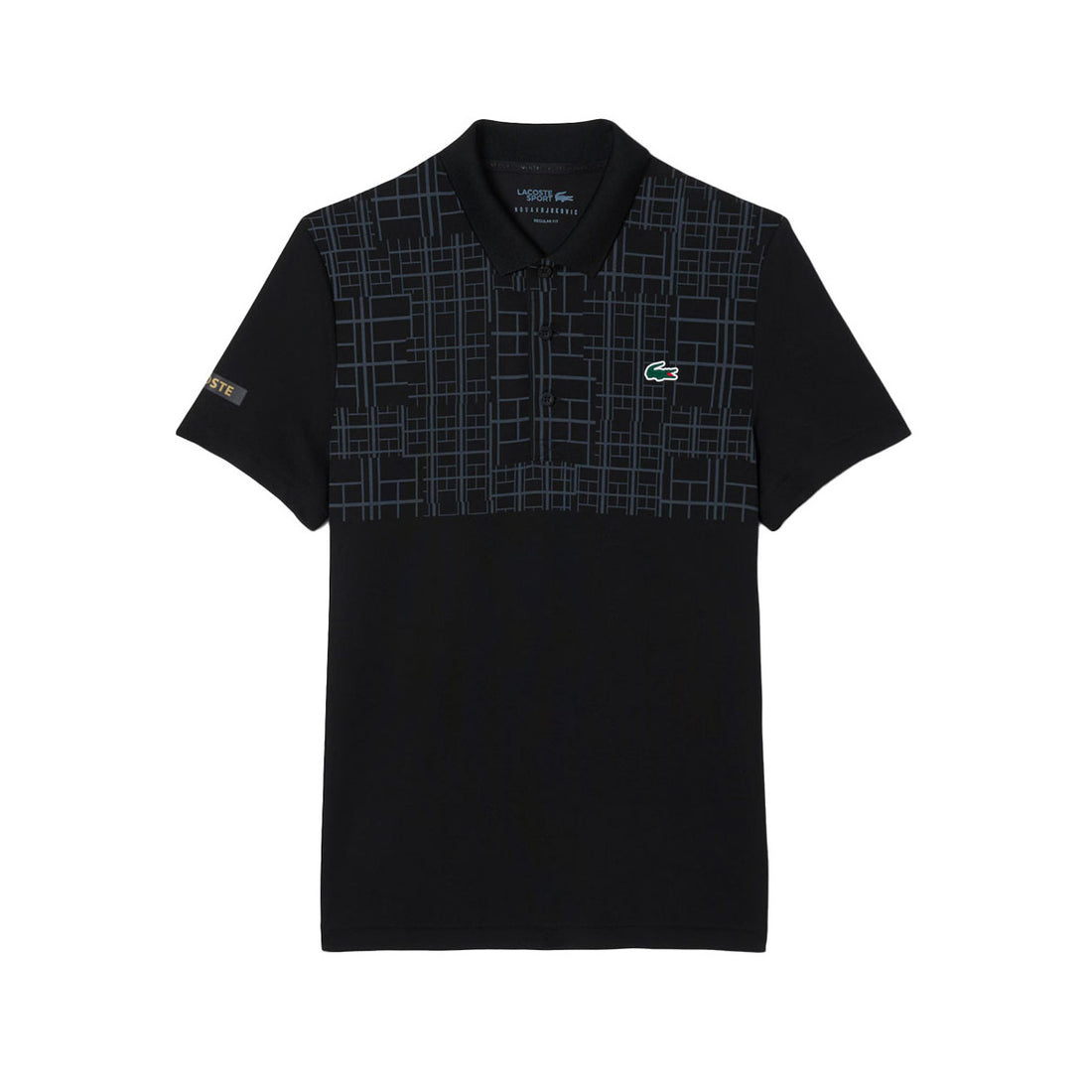 Lacoste Tennis Polo Novak Djokovic Black
