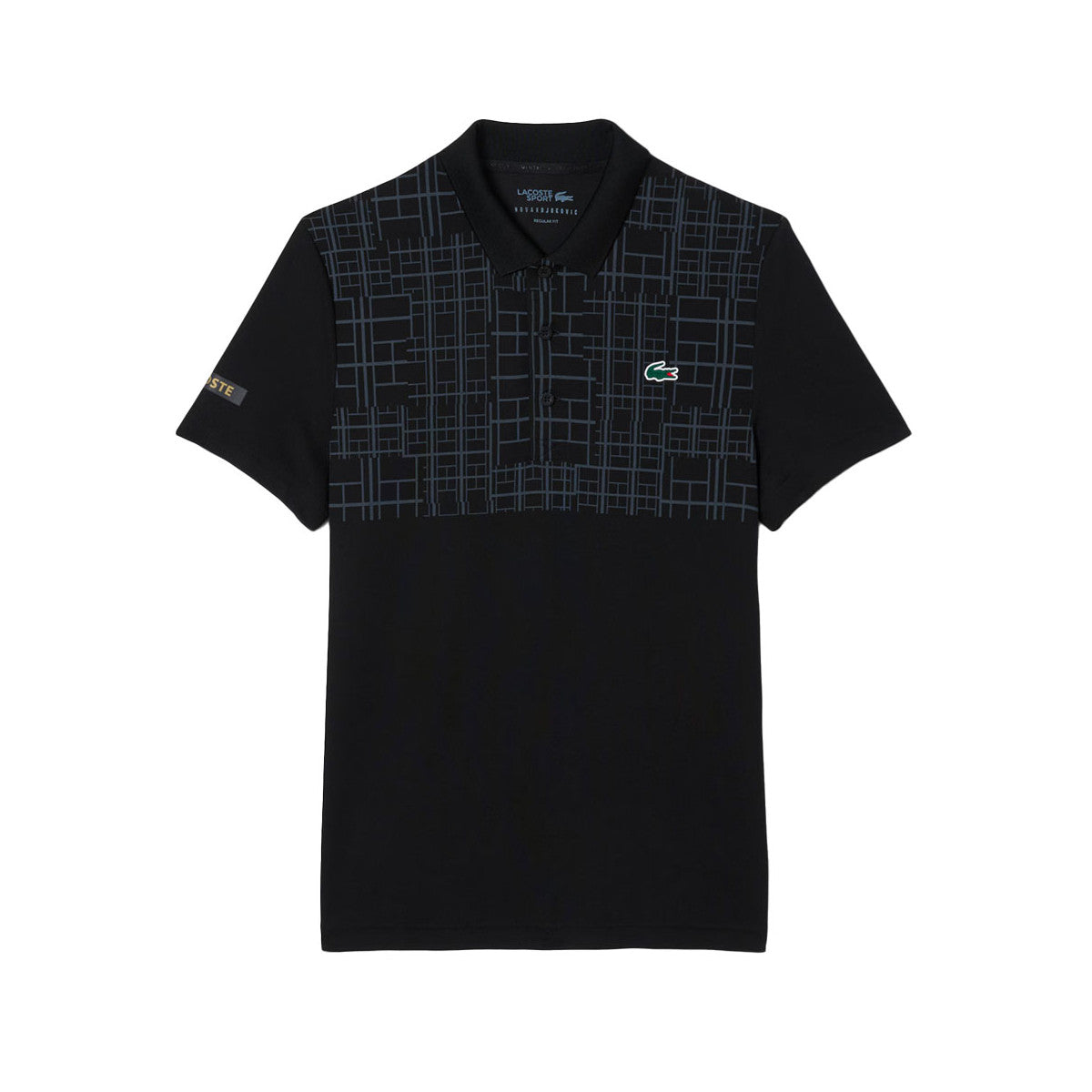 Lacoste Tennis Polo Novak Djokovic Black