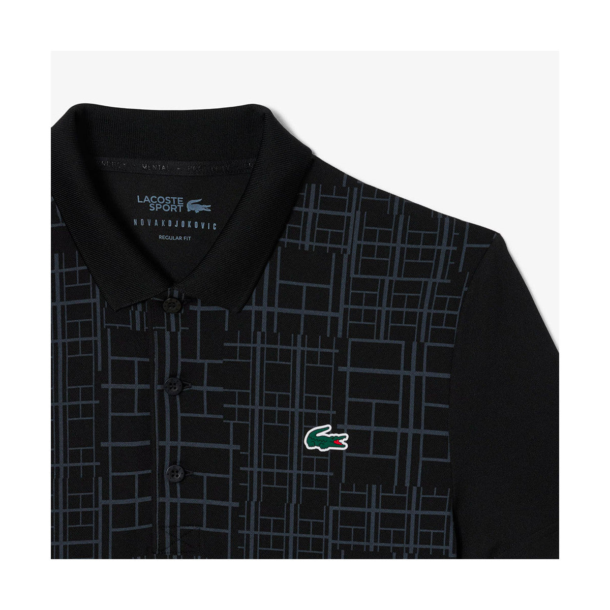 Lacoste Tennis Polo Novak Djokovic Black – 3