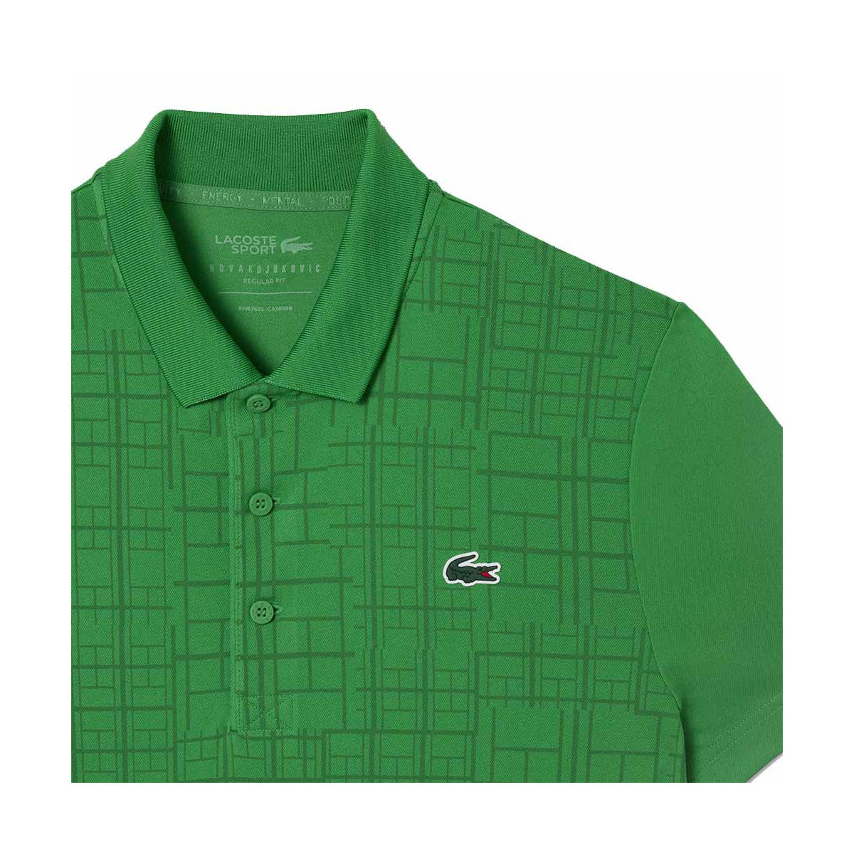 Lacoste Tennis Polo Novak Djokovic Green – 3