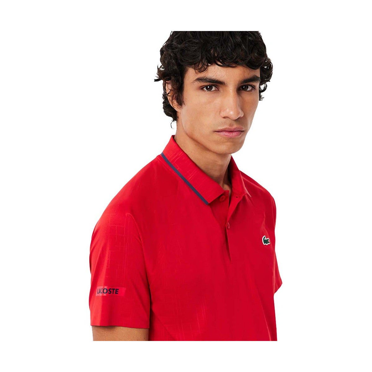 Lacoste Tennis Polo Novak Djokovic On Court Red – 5