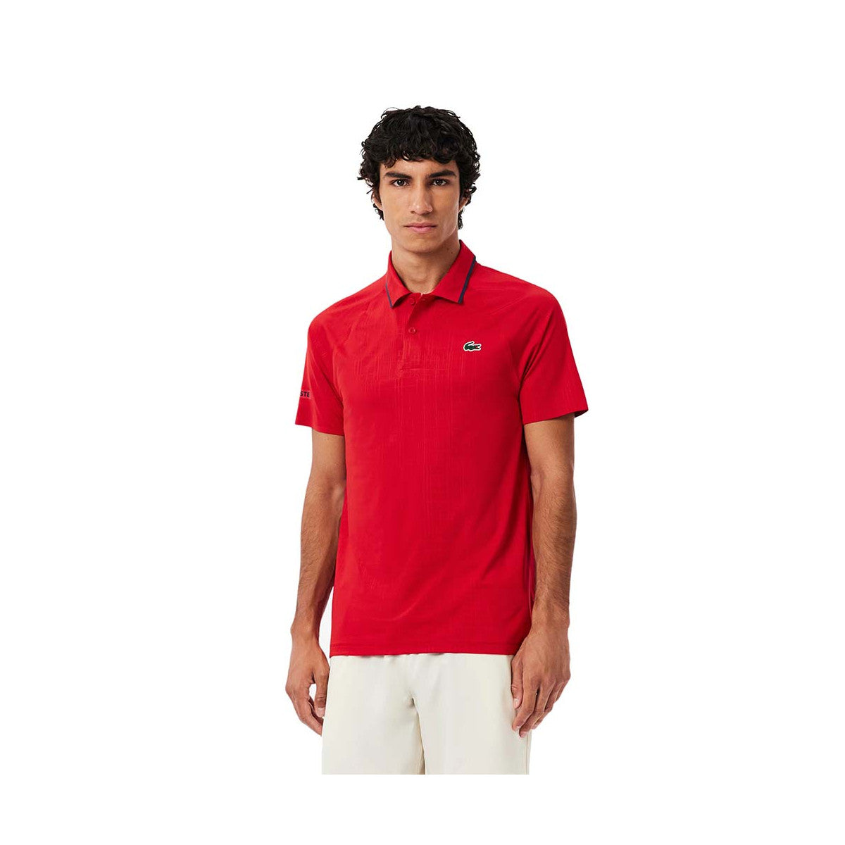 Lacoste Tennis Polo Novak Djokovic On Court Red – 3