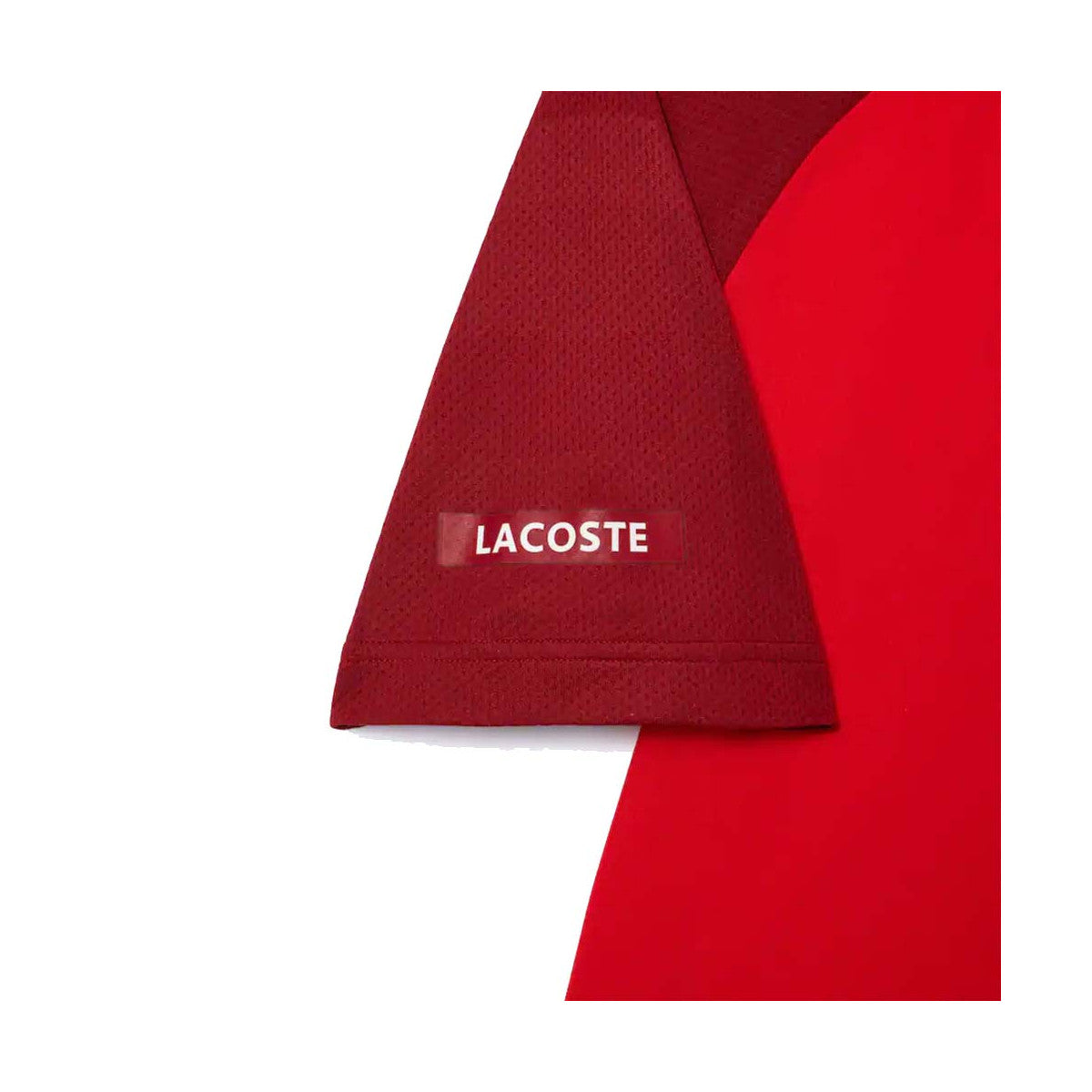 Lacoste Tennis x Daniil Medvedev Red / Burgundy polo – 5