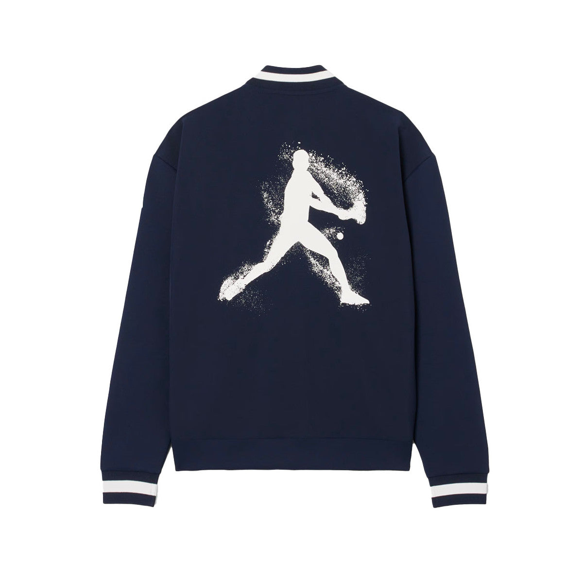 Lacoste Tennis x Novak Djokovic Navy Blue / White Jacket – 2