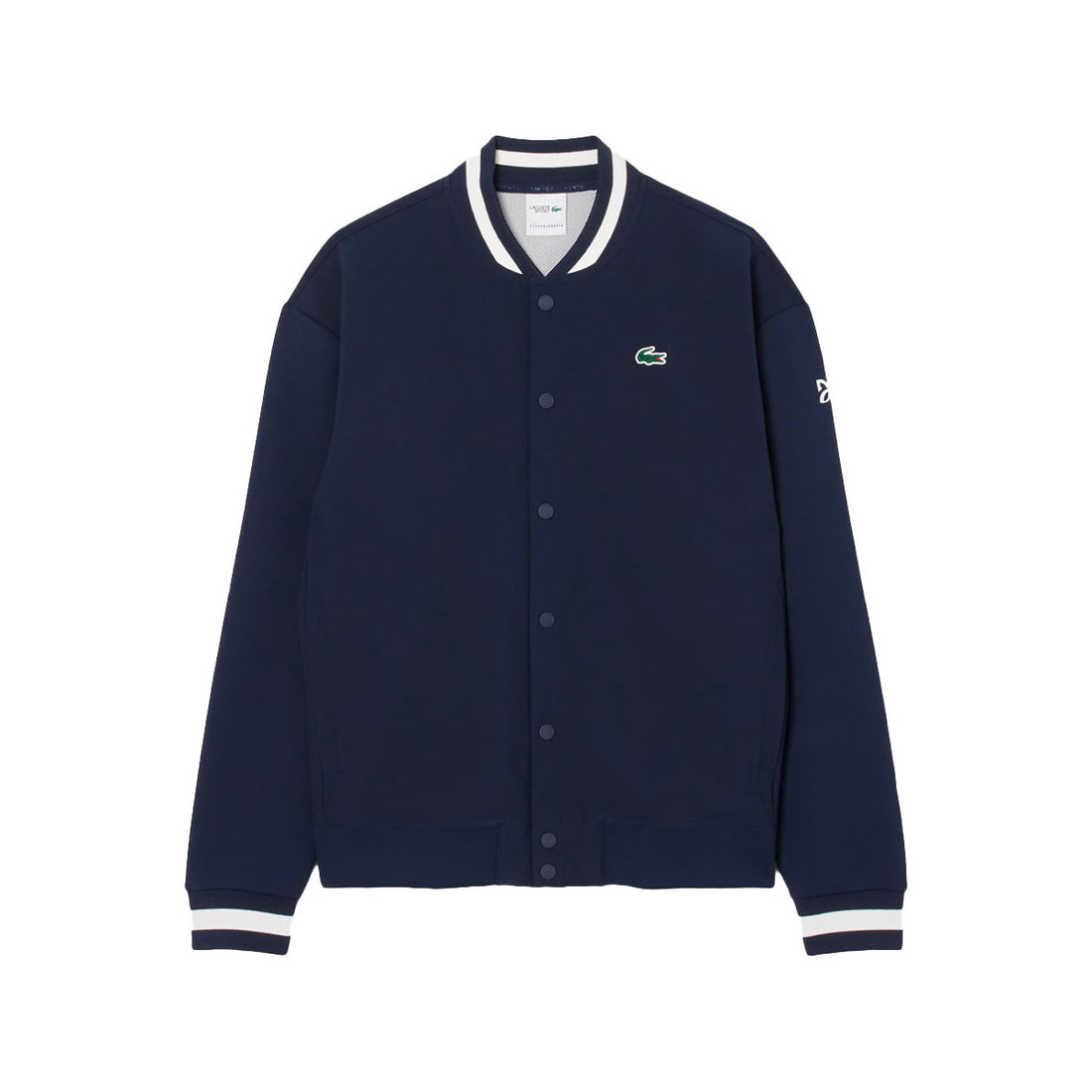 Lacoste Tennis x Novak Djokovic Navy Blue / White Jacket