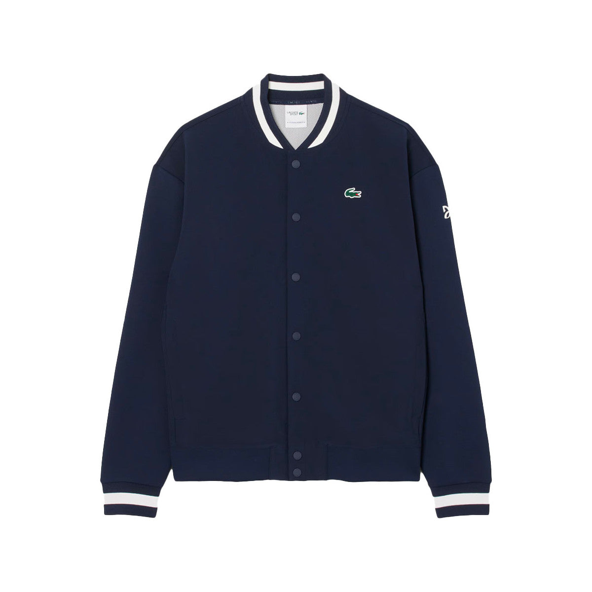 Lacoste Tennis x Novak Djokovic Navy Blue / White Jacket