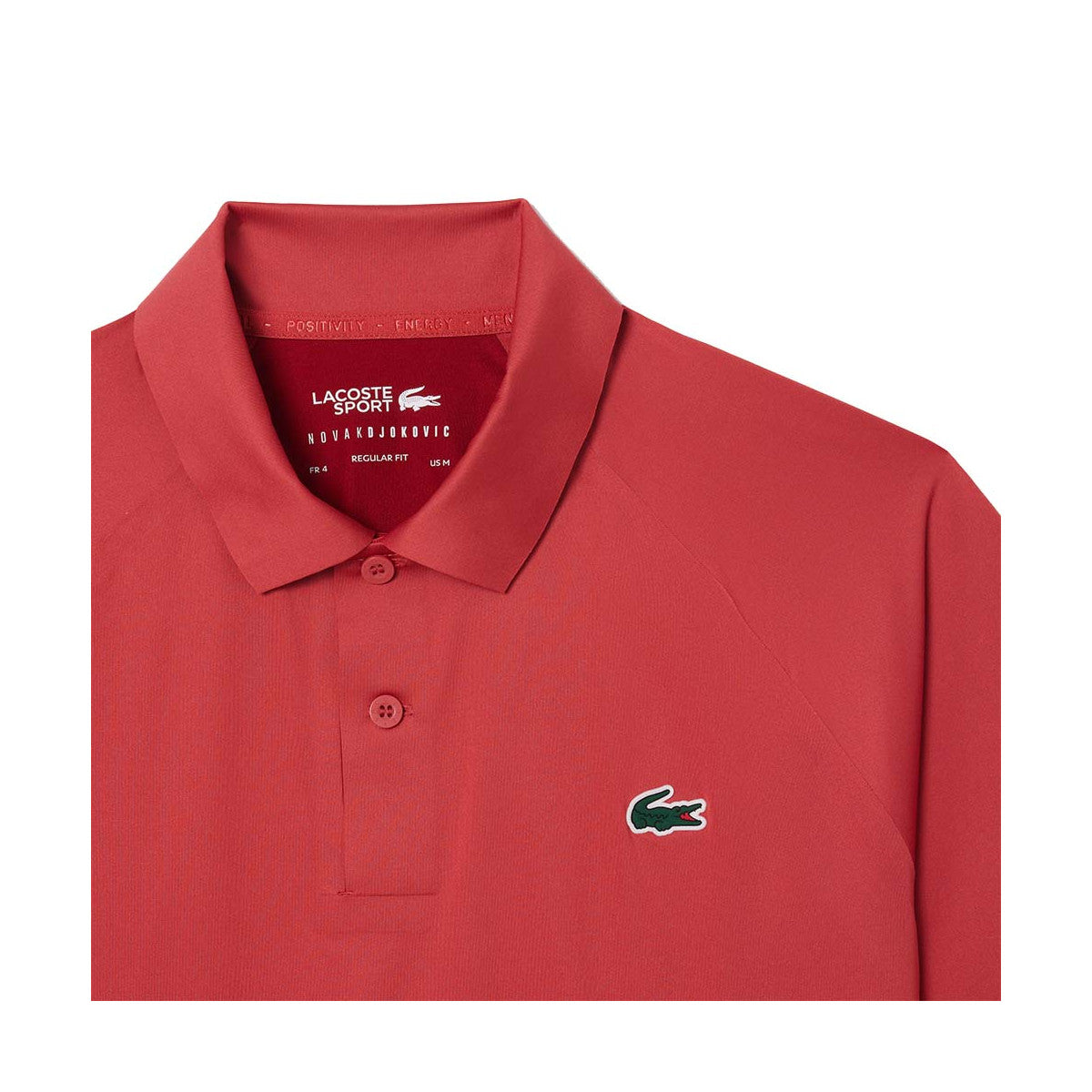 Lacoste Tennis x Novak Djokovic Paris Red Polo – 3