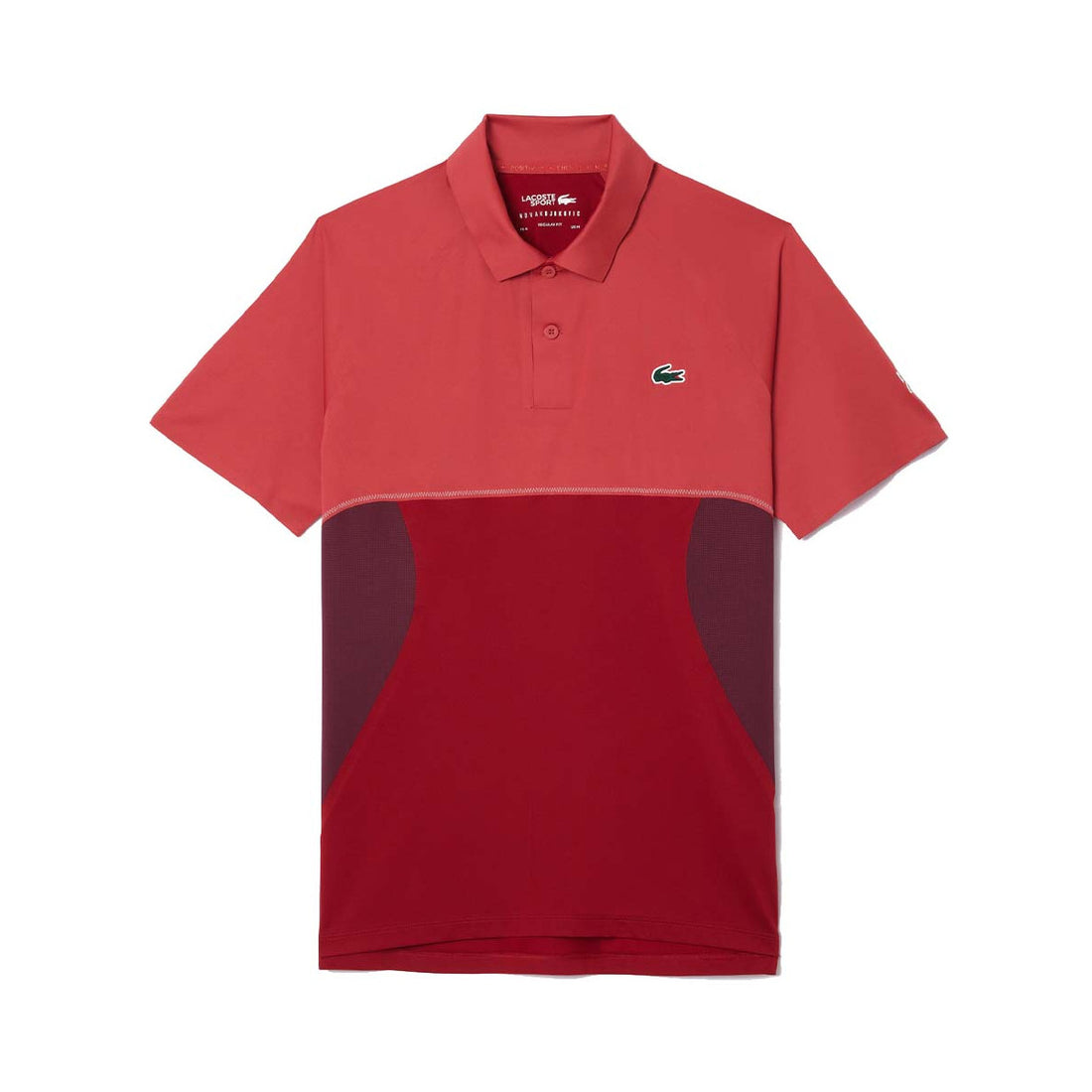 Lacoste Tennis x Novak Djokovic Paris Red Polo
