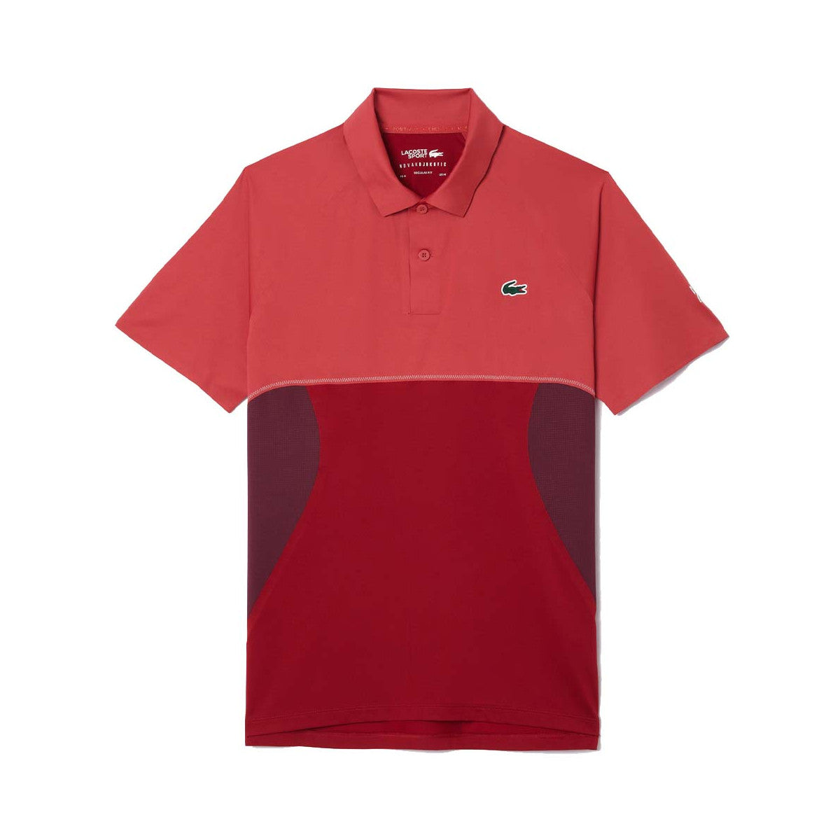 Lacoste Tennis x Novak Djokovic Paris Red Polo