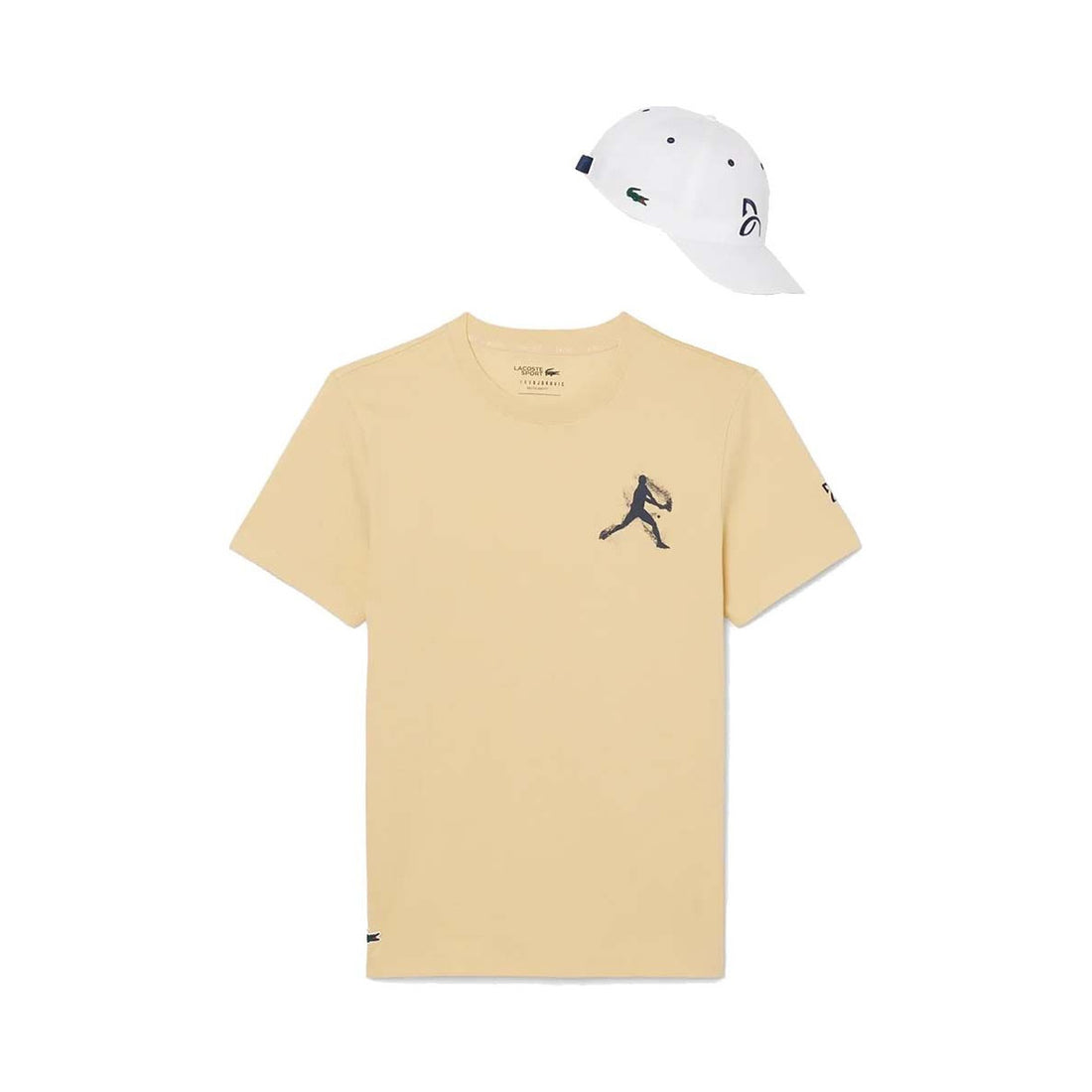 Lacoste Tennis x Novak Djokovic T-Shirt + Cap Pack Yellow