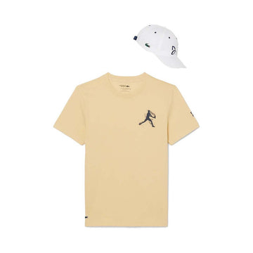 Lacoste Tennis x Novak Djokovic T-Shirt + Cap Pack Yellow