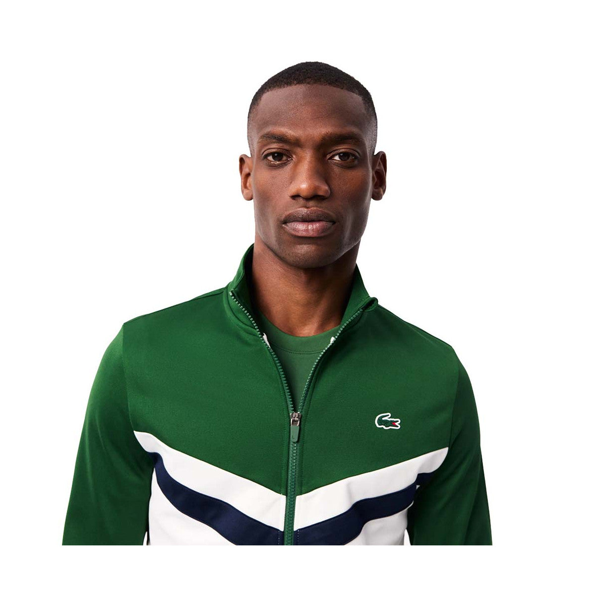 Lacoste Tennis Zipped Jacket Green/White – 5