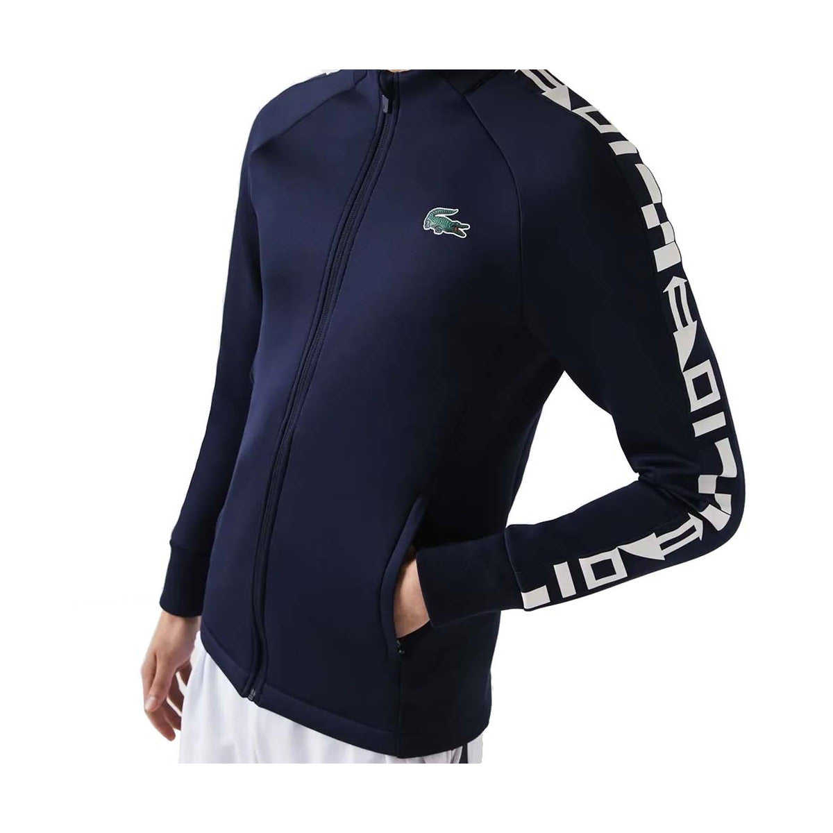 Lacoste Tennis zipped jacket Navy blue – 3