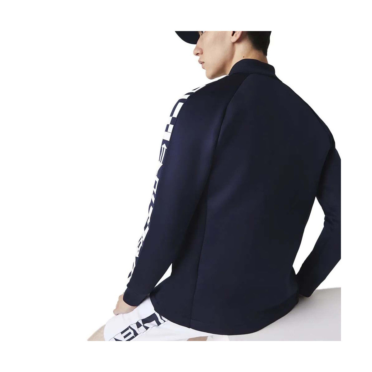 Lacoste Tennis zipped jacket Navy blue – 4