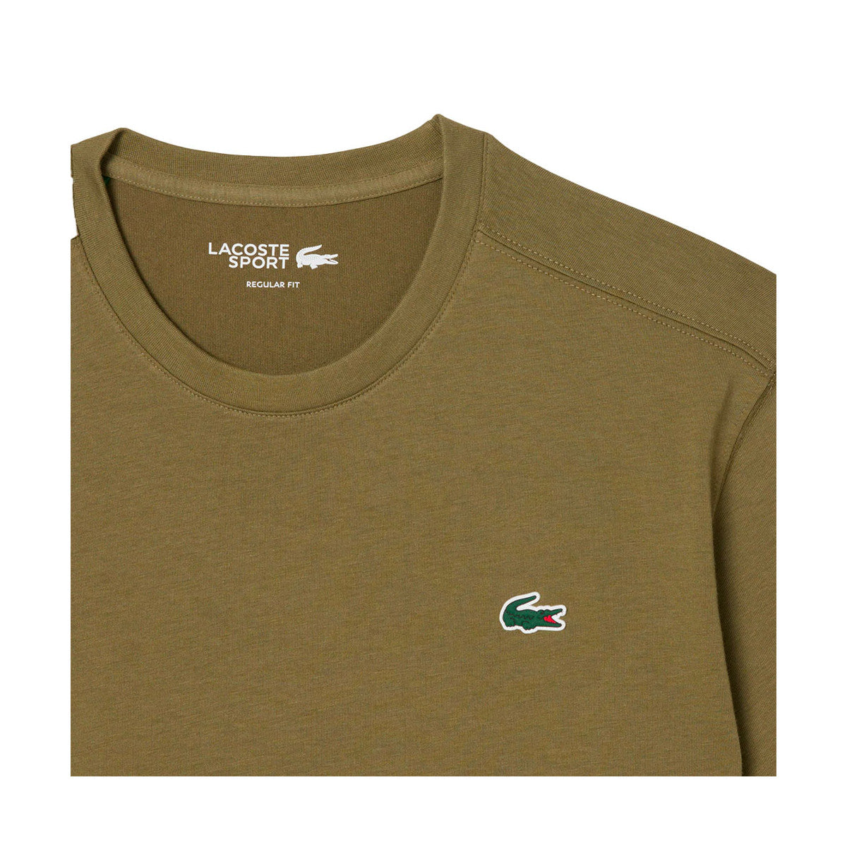 Lacoste Ultra Dry Cotton T-shirt Olive Green – 2