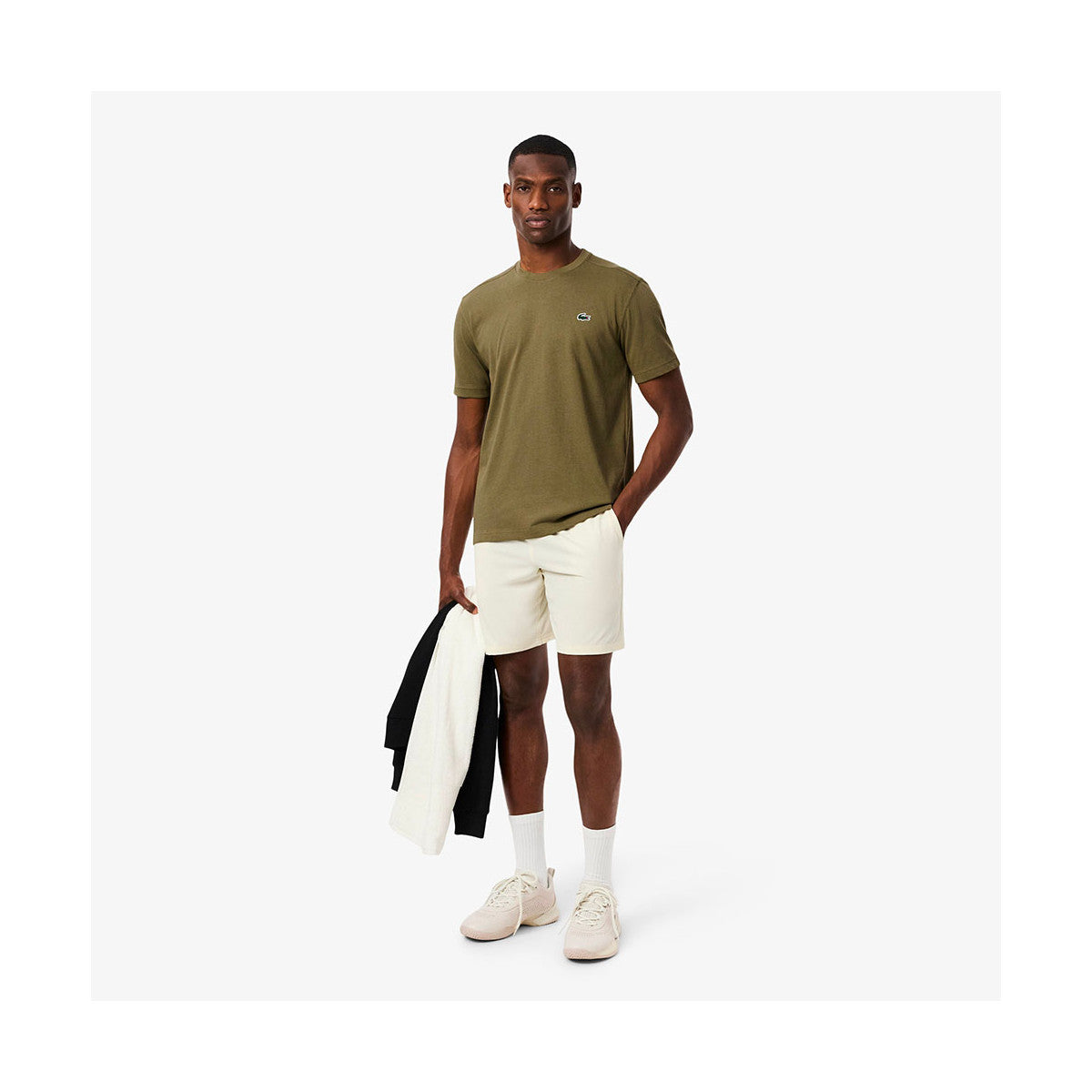 Lacoste Ultra Dry Cotton T-shirt Olive Green – 6