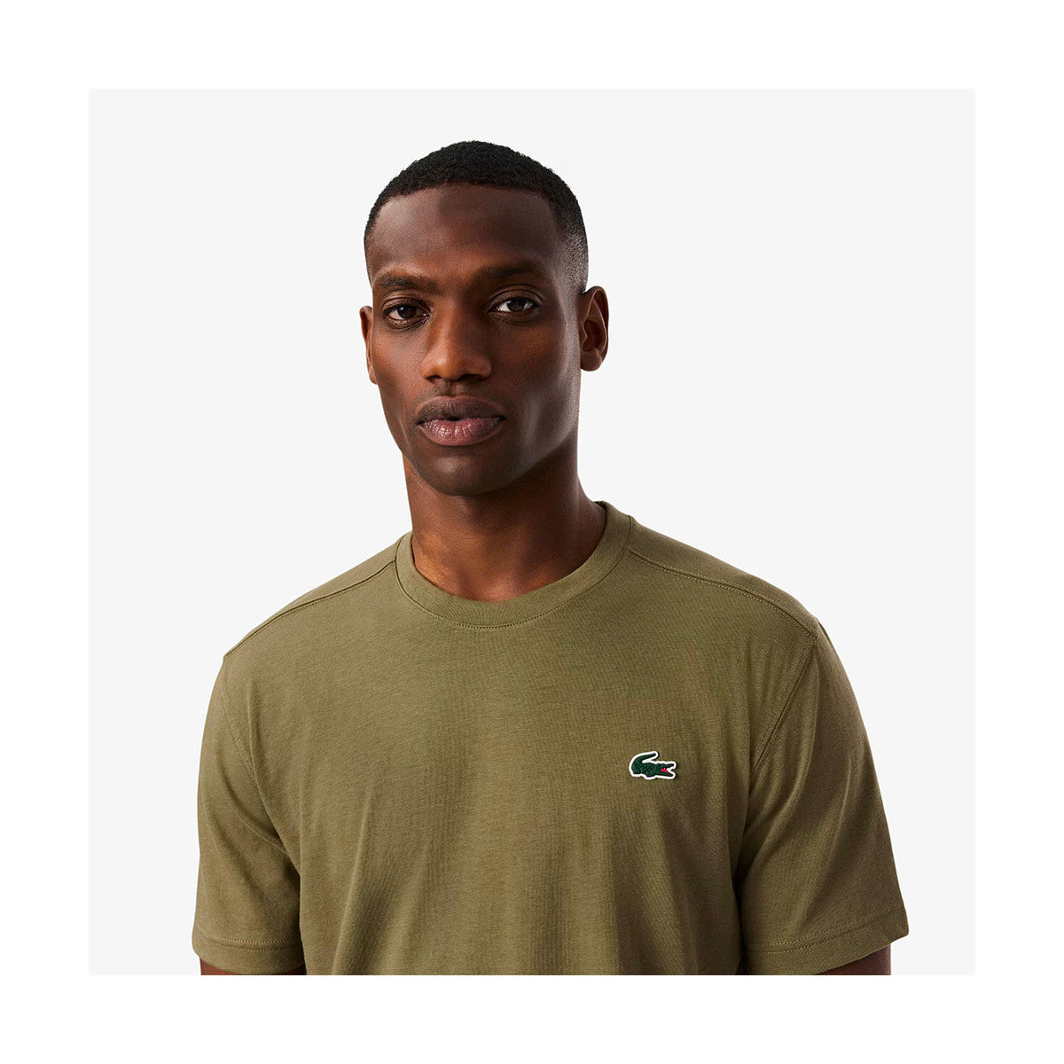Lacoste Ultra Dry Cotton T-shirt Olive Green – 5