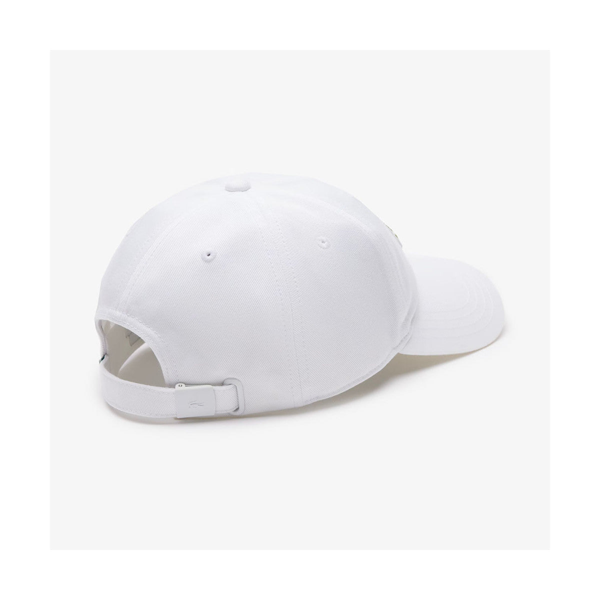 Lacoste White Cotton Twill Cap – 2