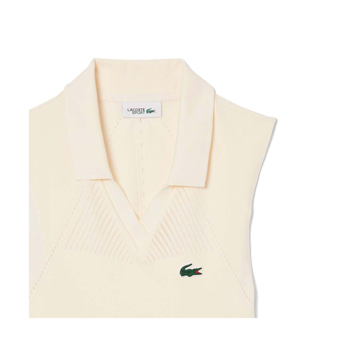 Lacoste Women's Stretch Tennis Dress Beige – 3