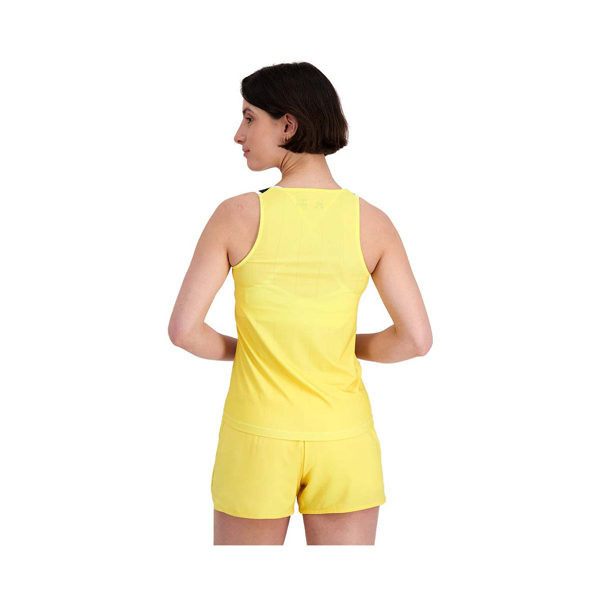 Le Coq Sportif Tank Top Yannick Noah Paris White / Yellow – 2