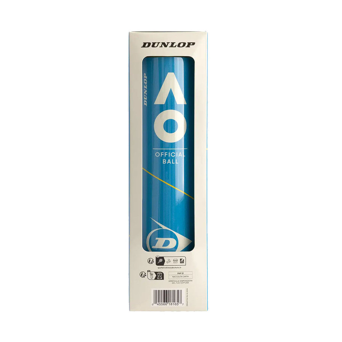 Lot of 2 tubes of 4 Dunlop Australian Open Balls – 2