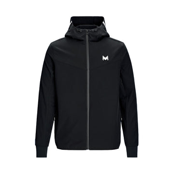 Mouratoglou hooded jacket Black