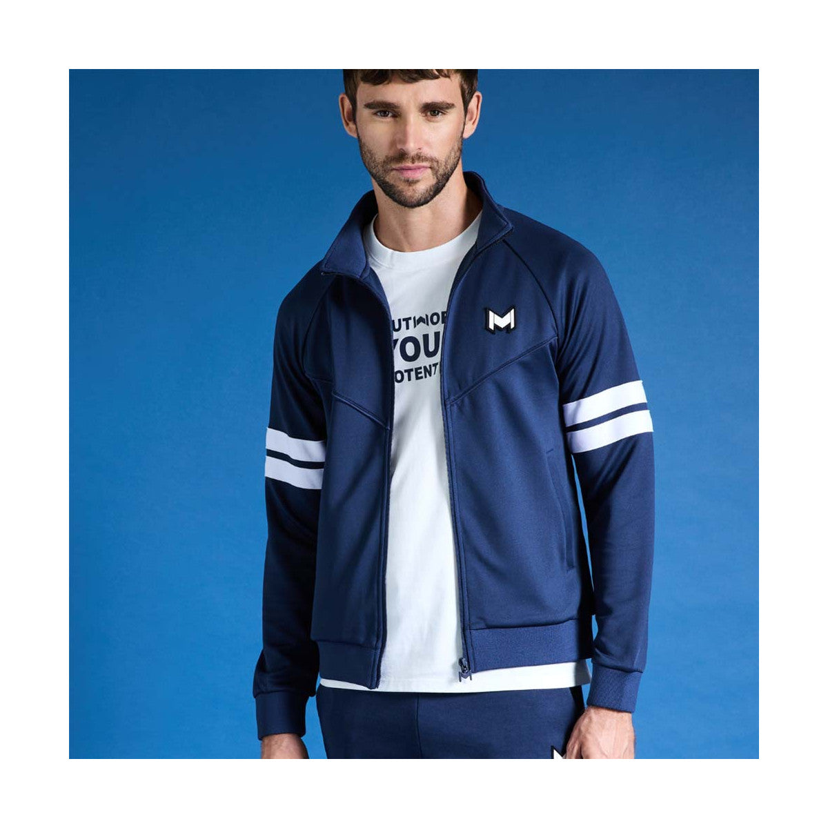 Mouratoglou jacket Navy blue – 3