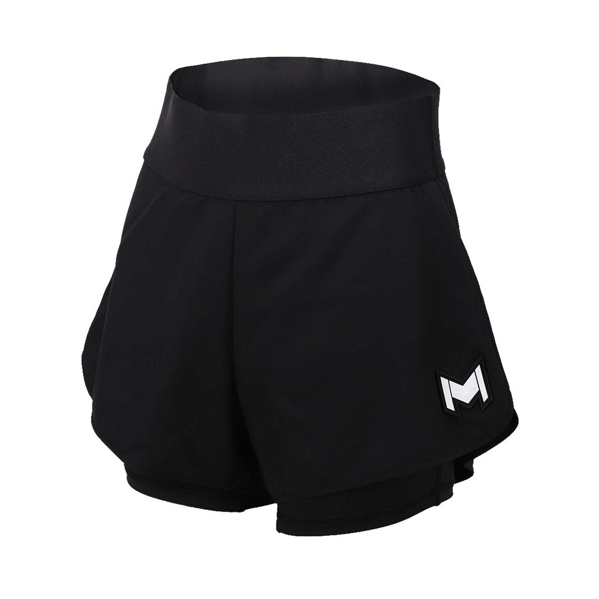 Mouratoglou Match Girl's Shorts Black – 3
