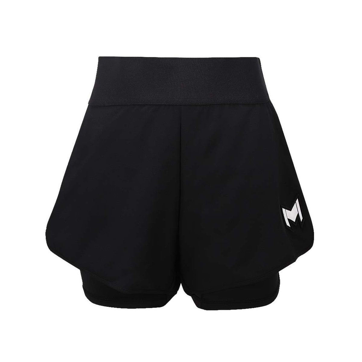 Mouratoglou Match Girl's Shorts Black