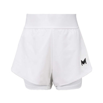 Mouratoglou Match Girl's Shorts White