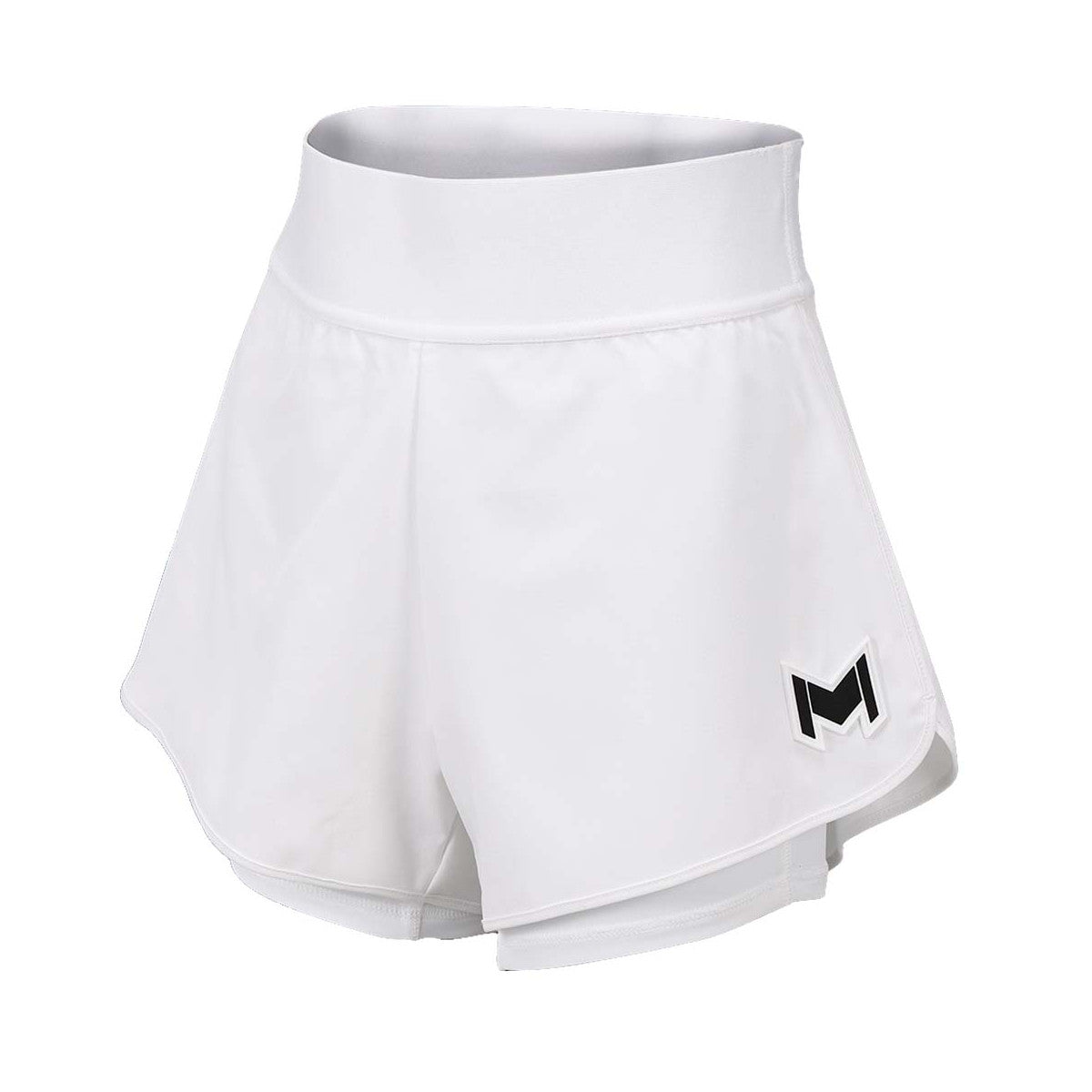 Mouratoglou Match Girl's Shorts White – 3