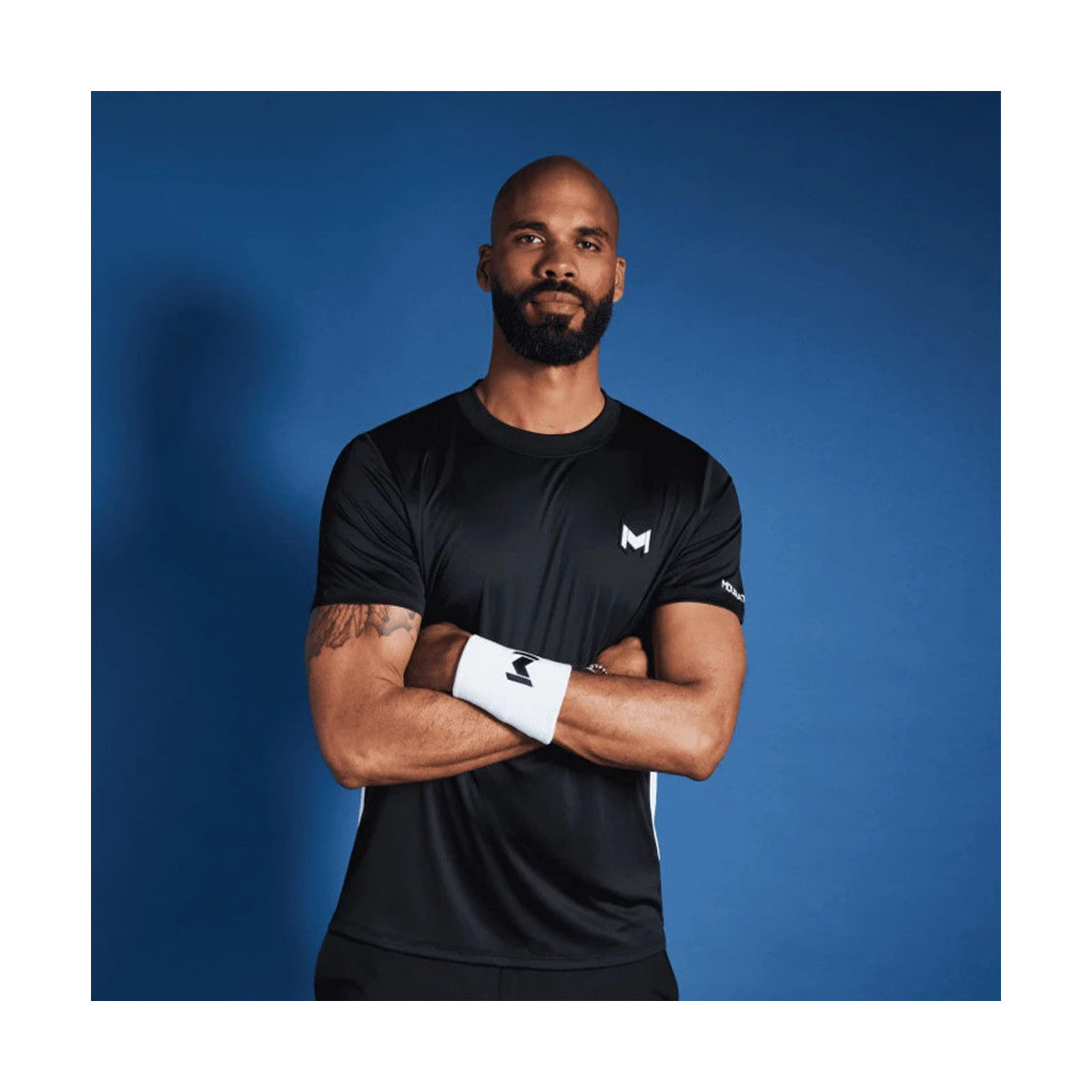 Mouratoglou Match T-shirt Black – 4