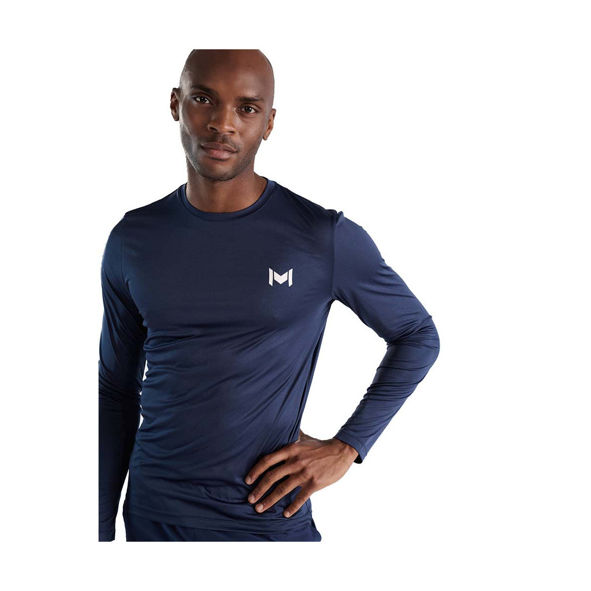 Mouratoglou Navy Blue Long Sleeve T-Shirt – 2
