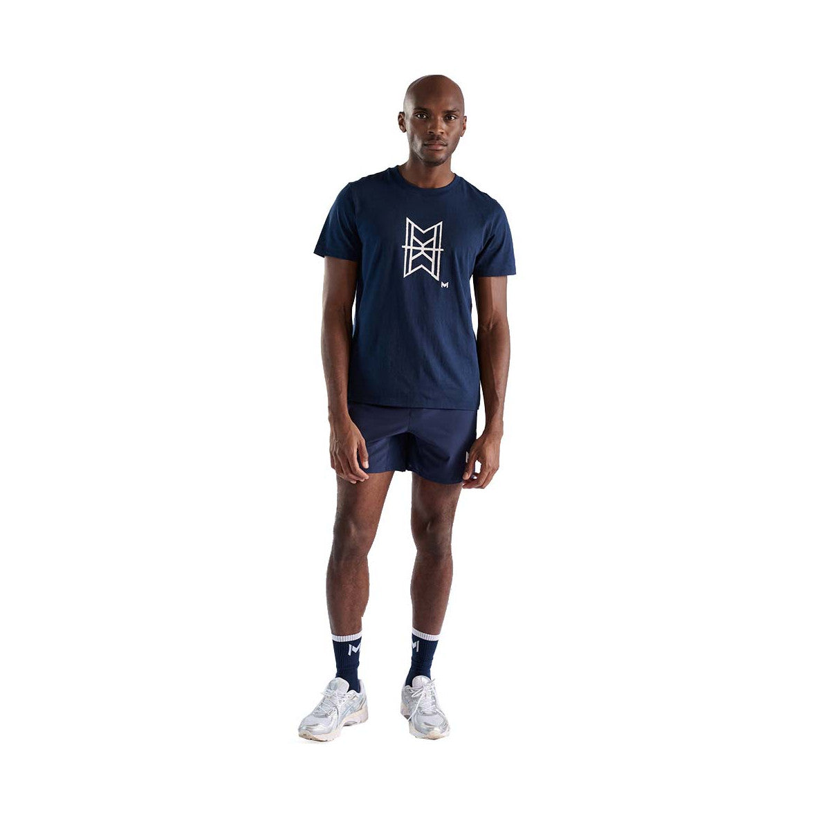 Mouratoglou Performance Shorts Navy Blue – 4