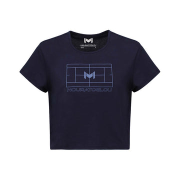 Mouratoglou Training Woman T-shirt Navy Blue