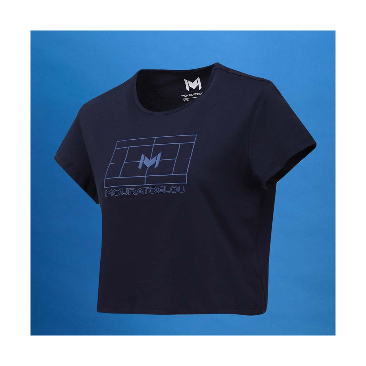 Mouratoglou Training Woman T-shirt Navy Blue – 2